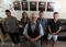 Mark Braudis poses with 4 of his kids, Stephen, Kelly, David, and Michael Braudis, in their east Anchorage, Alaska home on Friday, July 14, 2017. Braudis raised 7 kids on his own while driving a taxicab after his wife died 10 years ago. 5 of his kids joined the Marines, one is studying engineering at UAA and the other child plans on joining the Marines after graduation from Bartlett High School. (Bob Hallinen / Alaska Dispatch News)