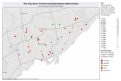 Toronto homicide map