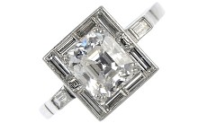 Diamond ring – jewellery - Barnebys