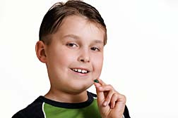 Child With Pill