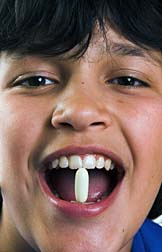 Child With Pill